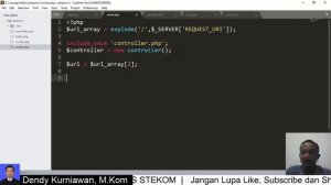 Implementasi MVC pada Web PHP || Kuliah Pemrograman Web Dasar di Semarang