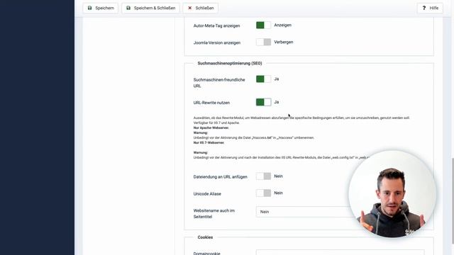 Joomla Optionen & Einstellungen (Joomla 4) смотреть онлайн