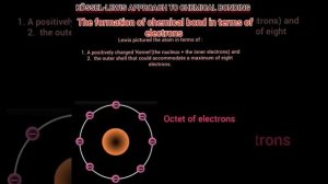 Kossel - Lewis approach to Chemical bonding