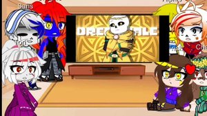 Undertale react to.../ 2/?.