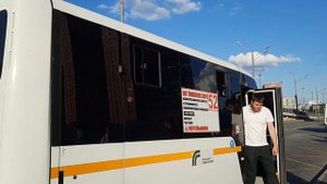 Маршрутка ГАЗ-A64R42 "Next" следует по маршруту 52 "ЖК Томилино(ул. Свободы) - м. Котельники"