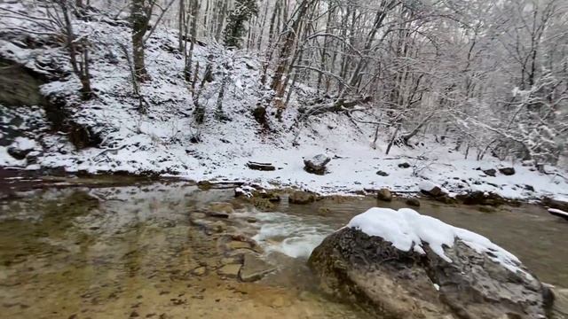 Большой каньон Крыма. Зима. Онлайн-экскурсия в Большой каньон Крыма.