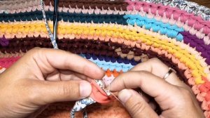 Соединяем концы трикотажной пряжи