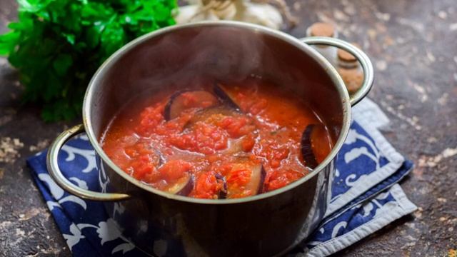 Салат Кобра из баклажанов