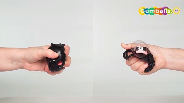 Игрушка-тянучка "Череп" смотреть онлайн