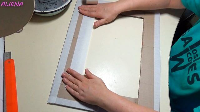 Рамка для фотографии своими руками/ новогодний декор фото рамки