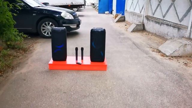 Как звучит Трек Виктора Цоя Перемен на портативной колонке Eltronic 1024 Dance Box 100 смотреть онлайн