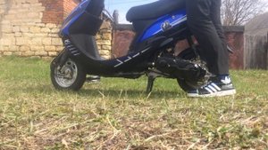 Первый запуск скутера Racer Meteor в новом 2017 сезоне|The first launch of the scooter Racer Meteor