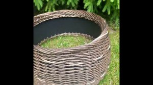 юбка для елки из ротанга