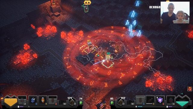 Майнкрафт Данжен прохождение №2 ? Шахты красного камня — Мама родная, что тут происходит❓ Алиса Пле смотреть онлайн