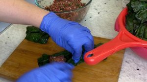 Долма в свекольных листьях нежнейшая и вкуснейшая!