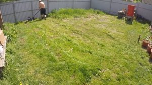 Косим во дворе / ЛопЛош / Мотокосилка