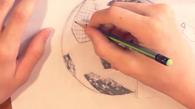 Рисуем официальный футбольный мяч Чемпионата Мира по футболу 2018 в России смотреть онлайн