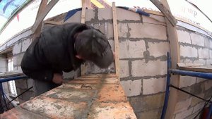 Моя разметка кладки лазерным нивелиром