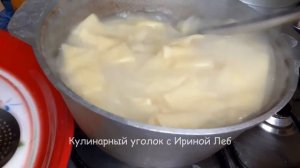 БЕШБАРМАК ленивый с курицей! Бешбармак на скорую руку! Быстро, вкусно, просто и сытно!
