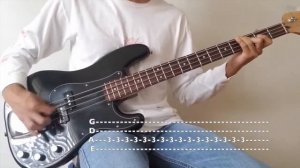 Holygram- Still There (Bass Cover w/ Tabs)