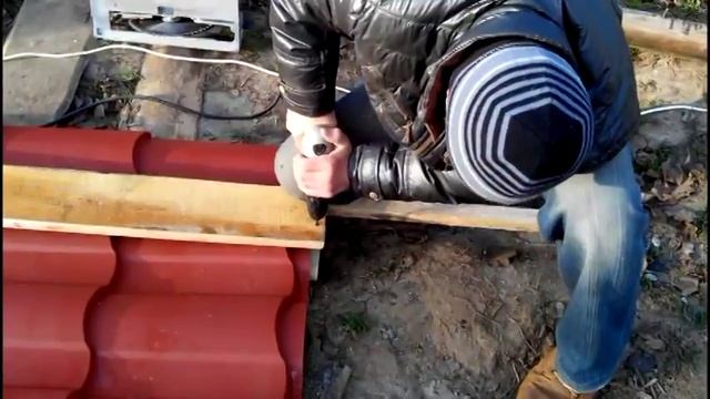 Металлочерепица каскад Правила распилки металлочерепицы