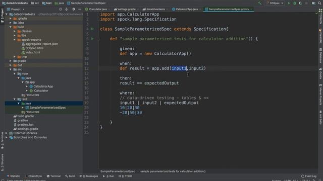 Explore Data-Driven or Parameterized Testing with Spock Framework