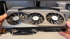 Gigabyte GeForce RTX 3060 Gaming OC 12G - unboxing