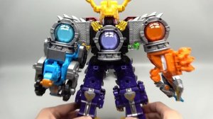 DX Uchu Sentai Kyuranger. Power Rangers GALAXY FORCE Transformation