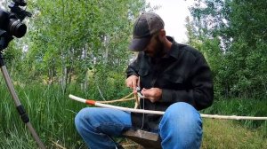 Bushcraft Fishing Rod and Reel - ALONE Season 8