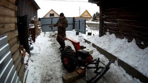 Передняя навеска(подрамник)для мотоблока МТЗ-09Н.Отвал для уборки снега.