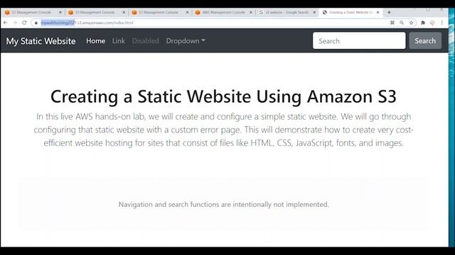 Static Website Hosting Using Amazon S3 | AWS Tamil Tutorial