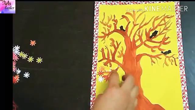 How to Decorate beautiful Project files with Cover page and border easy & simple |by The Arts Cente