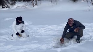 Зимний хариус / Ищем Хариуса на новых реках / Северное глухозимье