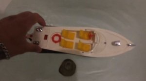 Электромеханическая игрушка -Катер на подводных крыльях "Турист".СССР.Редкость.