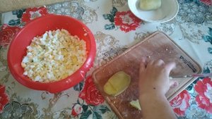 Нежный салат с мидиями//Салат выходного дня//Мой рецепт