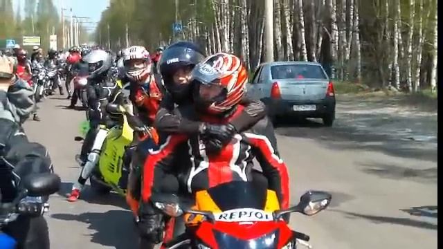 открытие мото сезона 2010 в Воронеже смотреть онлайн