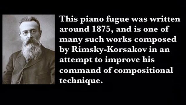 Nikolai Rimsky-Korsakov: Fugue in G minor for Piano - Orly Watson, Piano смотреть онлайн