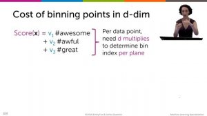 LSH in higher dimensions - Machine Learning: Clustering & Retrieval