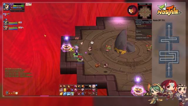 let's play NosTale #021.1 - SP1 TS1 + karte - walkthrough, guide смотреть онлайн