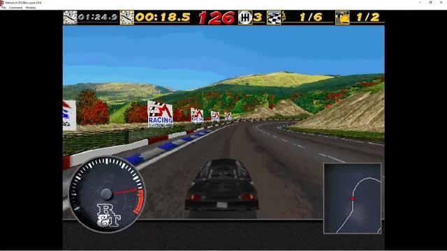 The Need for Speed SE Retroarch DOSBox Pure смотреть онлайн