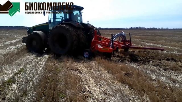 Глубокорыхлитель для внесения навоза