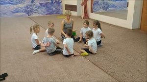 Игра с ритмическими палочками | группа 5+