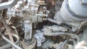 установка механческого тнвд вместо LUCAS на ом 604