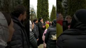На Пасху у о.Илиодора #оптина