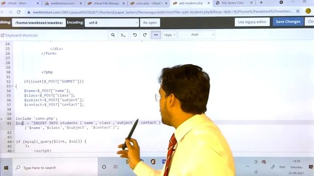How to work with HTML PHP and MySQL for submit Data, show Data and sorting of Data by MySQL Query