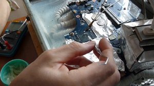 E640G eMachines ремонт материнской платы.