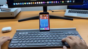 Logitech K780 Multi Device Wireless Keyboard Review! How to Pair, And Key Sound Test vs Macbook Pro