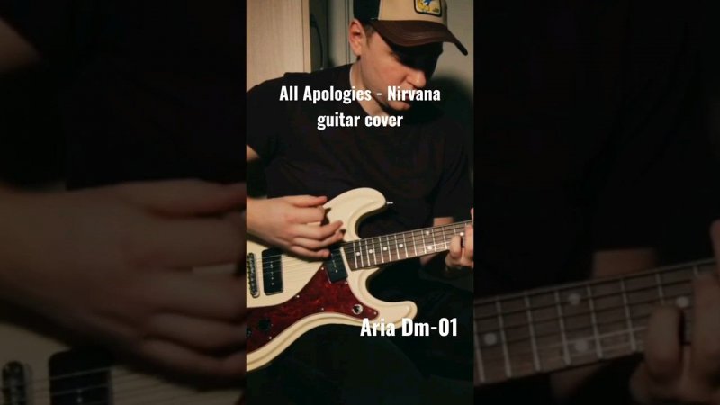 Nirvana - All Apologies, Guitar cover, ARIA Dm-01