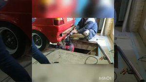 Кастом выхлоп на гольф 2