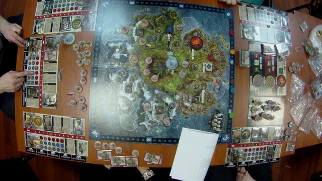 Играем в настольную игру Blood Rage. смотреть онлайн