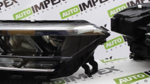VW Polo VI Liftback с 2020- года. Фары передние
