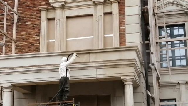 Пескоструйная очистка бетона кварцевым песком