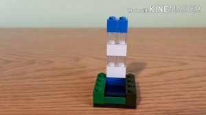 как сделать мини баскетбол из лего!