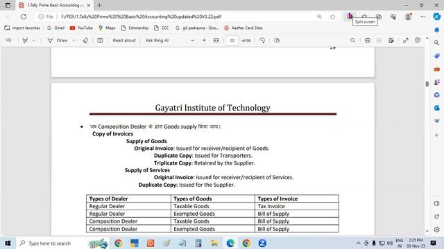 What is Invoice Types of Invoice in Tally Prime | GIT Education смотреть онлайн